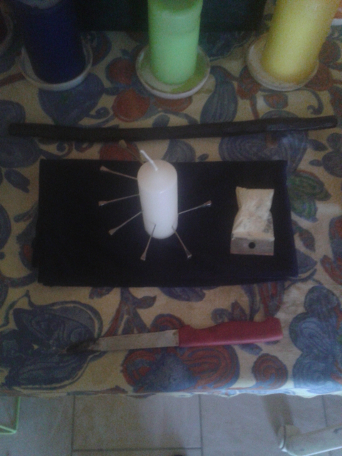 Le rituel de désenvoûtement